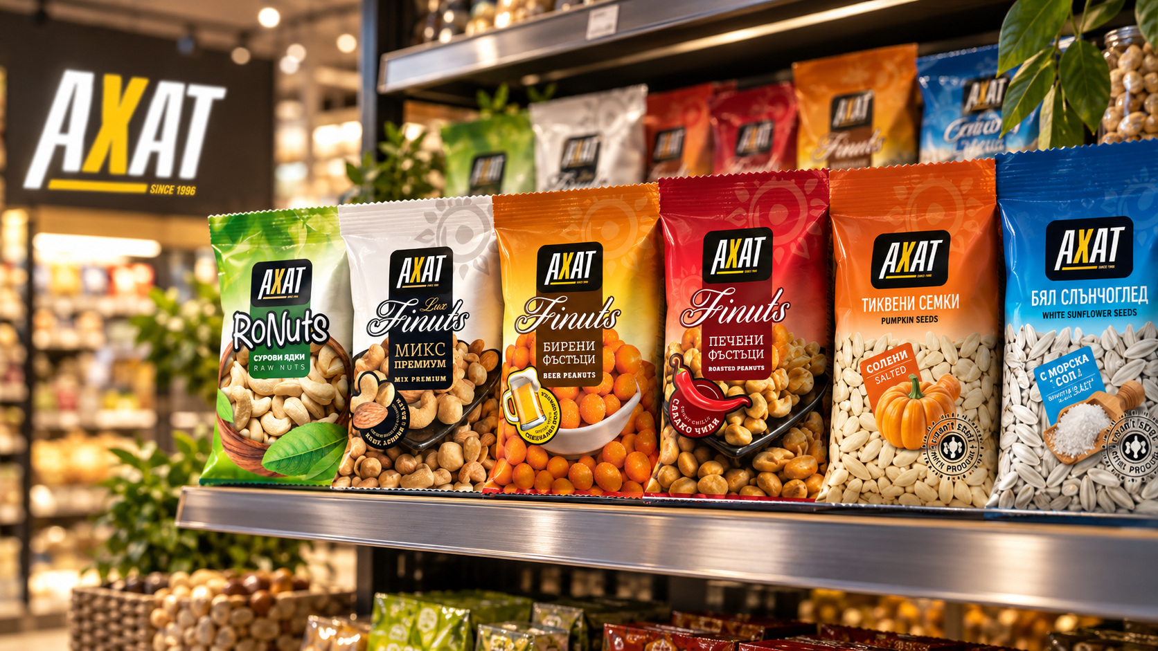 AHAT — brand and packaging range
